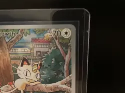 Near Mint! 2025 Pokemon Phantasmal Flames Meowth Illustration Rare #106/094 - Image 2
