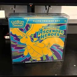 Pokemon TCG Mega Evolution: Ascended Heroes Elite Trainer Box EN 65 Cards 2025 - Image 1