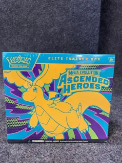 Pokemon TCG: Mega Evolution Ascended Heroes Elite Trainer Box, Box Wear - Image 1
