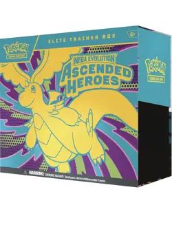Pokemon TCG: Mega Evolution – Ascended Heroes Elite Trainer Box ETB New & Sealed - Image 1