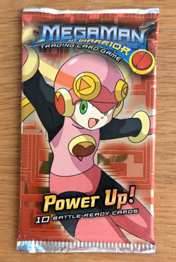 MegaMan - NT Warrior - Power Up ( Roll ) ~ 10 Battle-Ready Cards Booster Pack!! - Image 1
