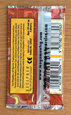 MegaMan - NT Warrior - Power Up ( Roll ) ~ 10 Battle-Ready Cards Booster Pack!! - Image 2