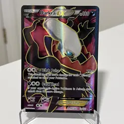Darkrai EX 118/122 Pokemon TCG Card XY Breakpoint Full Art LP/NM 2016 Ryo Ueda - Image 1