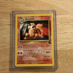 Arcanine 06/53 Wotc Promo Promo 1999 70 HP Ken Sugimori English Pokemon TCG - Image 1