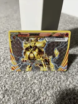 Pokemon TCG Pyroar Break XY Steam Siege Card 24/114 Ultra Rare - Image 1