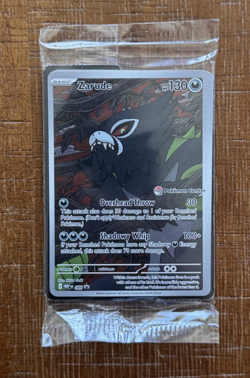 Pokemon Center Stamped Zarude 088 Pokemon Promo Holo English Sealed - Image 1