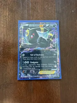 Umbreon EX Fates Collide 55/124 Pokemon Card LP - Image 1