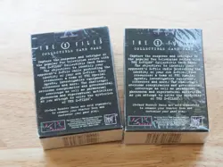 (2) X-Files CCG Starter Decks Sealed (9) Booster Packs + Topps Comics 13 14 22 - Image 3