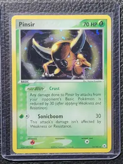 Pokemon TCG Pinsir 2004 EX Hidden Legends 13/101, Holo Rare, Near Mint - Image 3