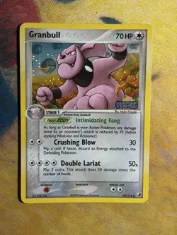 Granbull 39/115 Ex Unseen Forces Reverse Holo Stamped Pokemon Card - Image 2