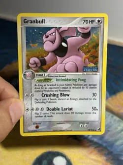 Granbull 39/115 Ex Unseen Forces Reverse Holo Stamped Pokemon Card - Image 3