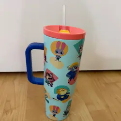 Disney Parks Zootopia 2 Corkcicle Tumbler 2025 Large 40oz with Straw New - Image 3