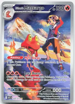 Pokemon TCG Ethan's Magcargo 222/217 ME: Ascended Heroes 2026 NM - Image 1