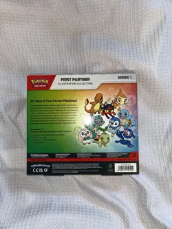 Pokemon TCG First Partner Illustration Collection Series 1 Box SEALED. - Image 2