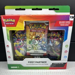 Pokemon TCG First Partner Illustration Collection Box Series 1 - Factory Sealed - Image 1