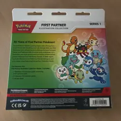 Pokemon TCG First Partner Illustration Collection Series 1 Box New And Sealed - Image 3