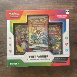 Pokemon TCG First Partner Illustration Collection - Series 1 Box Sealed - Image 1