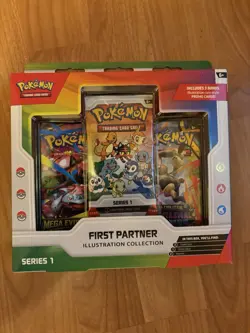 Pokemon TCG First Partner Illustration Collection Box Series 1 New & Sealed - Image 1