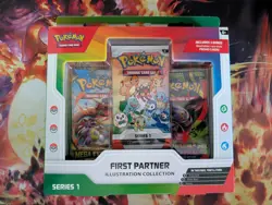 Pokemon TCG First Partner Illustration Collection - Series 1 Box Sealed - Image 1