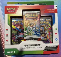 Pokemon TCG First Partner Illustration Collection - Series 1 Box Sealed - Image 1