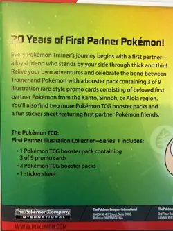 Sealed Pokemon TCG First Partner Illustration Collection Series 1 Box - Image 3