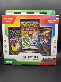 Pokemon TCG: First Partner Illustration Collection Series 1 – New Sealed Box - Image 1