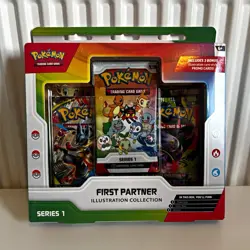 Pokemon TCG: First Partner Illustration Collection Series 1 Sealed Box (2026) - Image 1