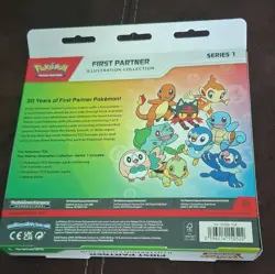 Pokemon TCG First Partner Illustration Collection Series 1 Promo Box- Sealed - Image 2