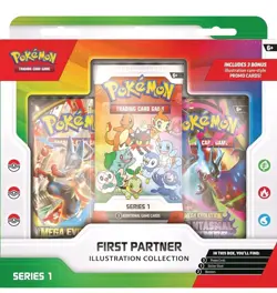 Pokemon TCG: First Partner Illustration Collection Series 1 Box New & Sealed - Image 2