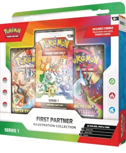 Pokemon TCG: First Partner Illustration Collection Series 1 Box New & Sealed - Image 3
