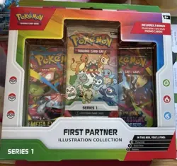 Pokemon TCG: First Partner Illustration Collection Series 1 Box New & Sealed - Image 1