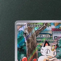 Meowth - 106/094 - Illustration Rare - Phantasmal Flames - Pokemon Card NM, - Image 2