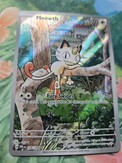 Meowth - ME02: Phantasmal Flames (106/094) Illustration Rare Pokemon Card NM 1 - Image 2