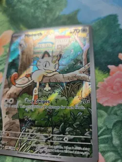Meowth - ME02: Phantasmal Flames (106/094) Illustration Rare Pokemon Card NM 1 - Image 3
