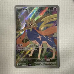 Zacian - 100/094 - Phantasmal Flames - Illustration Rare - NM - Pokemon TCG Card - Image 1
