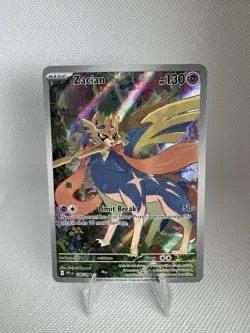 Zacian 100/094 Illustration Rare Phantasmal Flames Pokemon TCG NM - Image 1