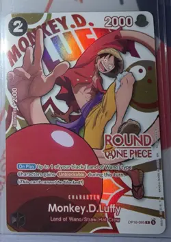 Monkey D. Luffy - One Piece x Round 1 Promo Card - OP16-095 - ENGLISH - NM/MT - Image 1