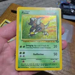 Pokemon TCG - Pinsir 9/64 HP - Jungle Unlimited Holo Rare - Image 1