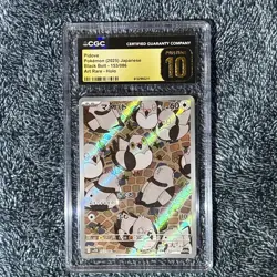 Pidove 153/086 Pokemon Black Bolt (JP) - CGC Pristine 10 - Image 1