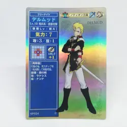 SP024 DELMUD Nodion Fire Emblem trading CARD Game Nintendo NTT JAPAN GAME SNES - Image 1