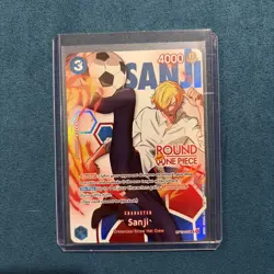 Round 1 Sanji English One Piece Card Game English Promo OP15-047 In Hand! - Image 1