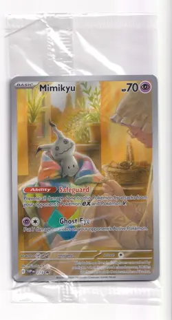 Mimikyu SVP 075 - S&V - Black Star Promo Holo - Pokemon TCG Card NM - Sealed - Image 1