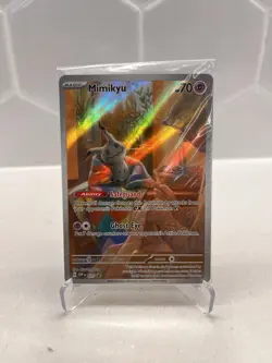 Mimikyu 075/SVP Black Star PROMO Paldean Fates ETB Pokemon Card | SEALED - Image 1