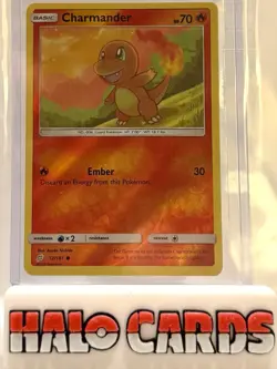 PACK FRESH Charmander 12/181 Team Up Sun & Moon REVERSE HOLO Pokemon Card G - Image 1