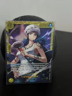 One Piece CCG TCG Trafalgar Law EB03-062 SEC English Heroines Edition - Image 1