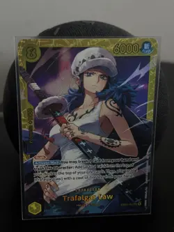 One Piece CCG TCG Trafalgar Law EB03-062 SEC English Heroines Edition - Image 2
