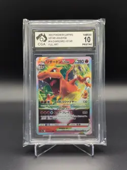 Pokemon Charizard VSTAR (JP) VSTAR Universe 014/172 CGA 10 Pristine - Image 1