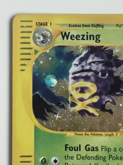 Pokemon TCG Weezing 32/165 Expedition Holo E-Reader - Image 2