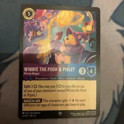 Disney Lorcana TCG Winnie the Pooh & Piglet - Hunny Mages Non-Foil 62/207 EN - Image 1