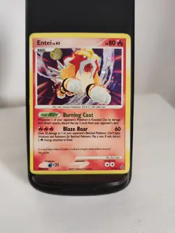Pokemon TCG Entei 4/132 Secret Wonders Holo Rare Card | Diamond & Pearl | MP - Image 1